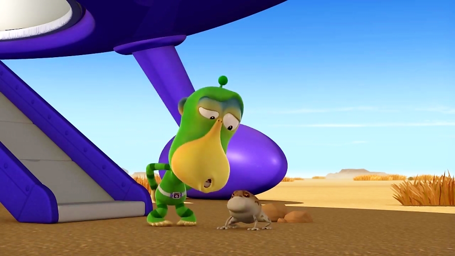 انیمیشن میمون های بیگانه Alien Monkes - قسمت 24